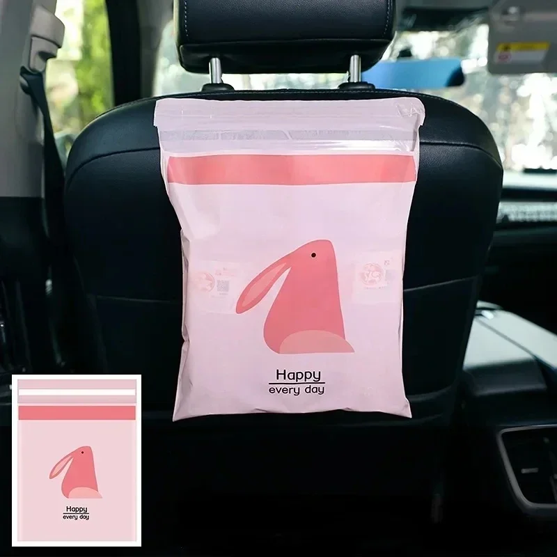Waterproof Car Trash Can With Lid - Sacchetti per Rifiuti Auto 15 Pezzi,