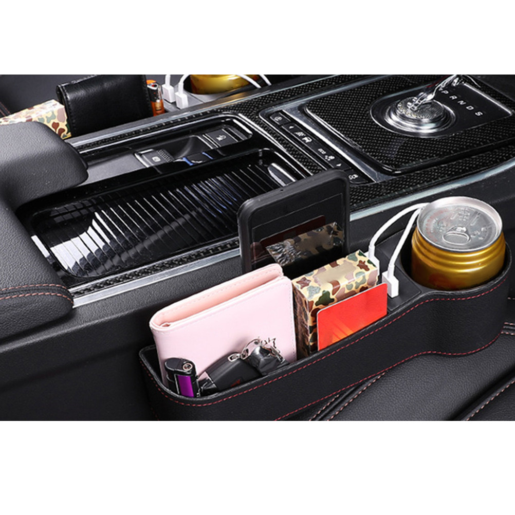Seat Gap Filler Organizer With Usb Charger - Scatola portaoggetti per fessura tra i