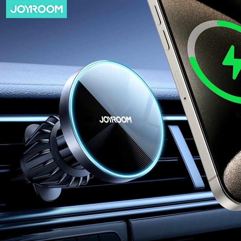 Wireless Car Charger Mount Fast Charging - Joyroom Supporto magnetico per telefono per