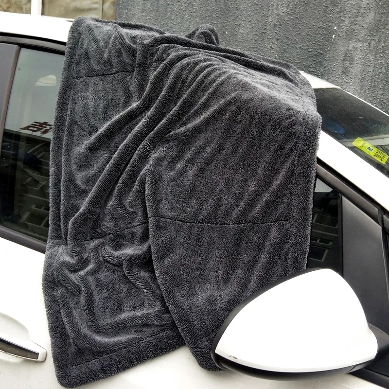Microfiber Car Drying Towel Super Absorbent - Asciugamani per autolavaggio in microfibra doppia