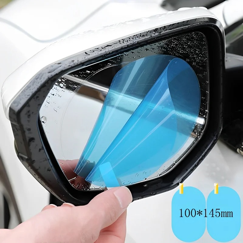 Anti Glare Car Rearview Mirror Film - Adesivo Protettivo per Specchietti Auto con