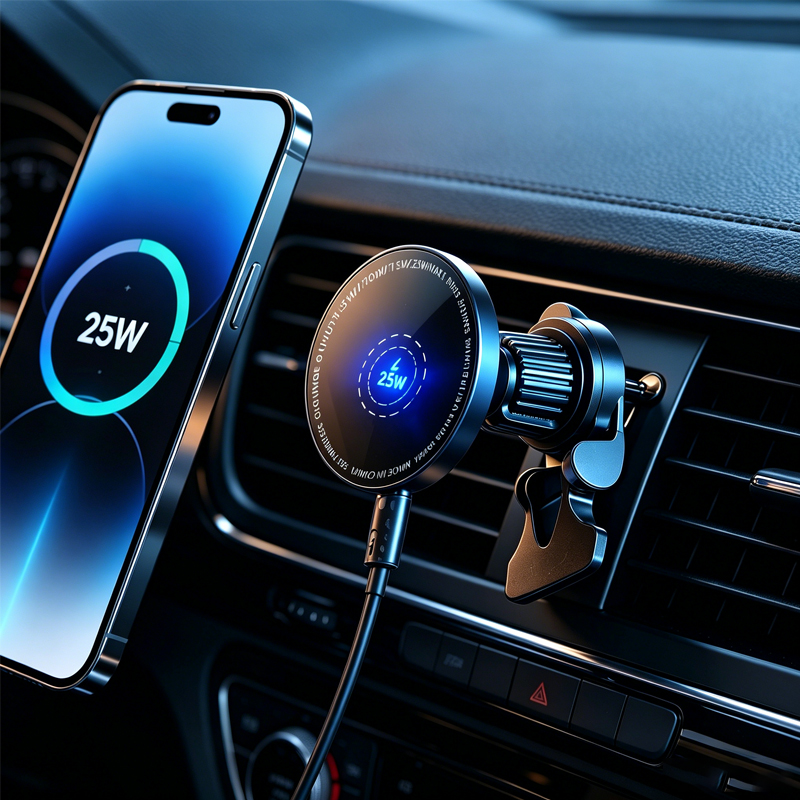 Magnetic Phone Holder For Car Vent - UYUXIO Caricatore Wireless Magnetico per Auto
