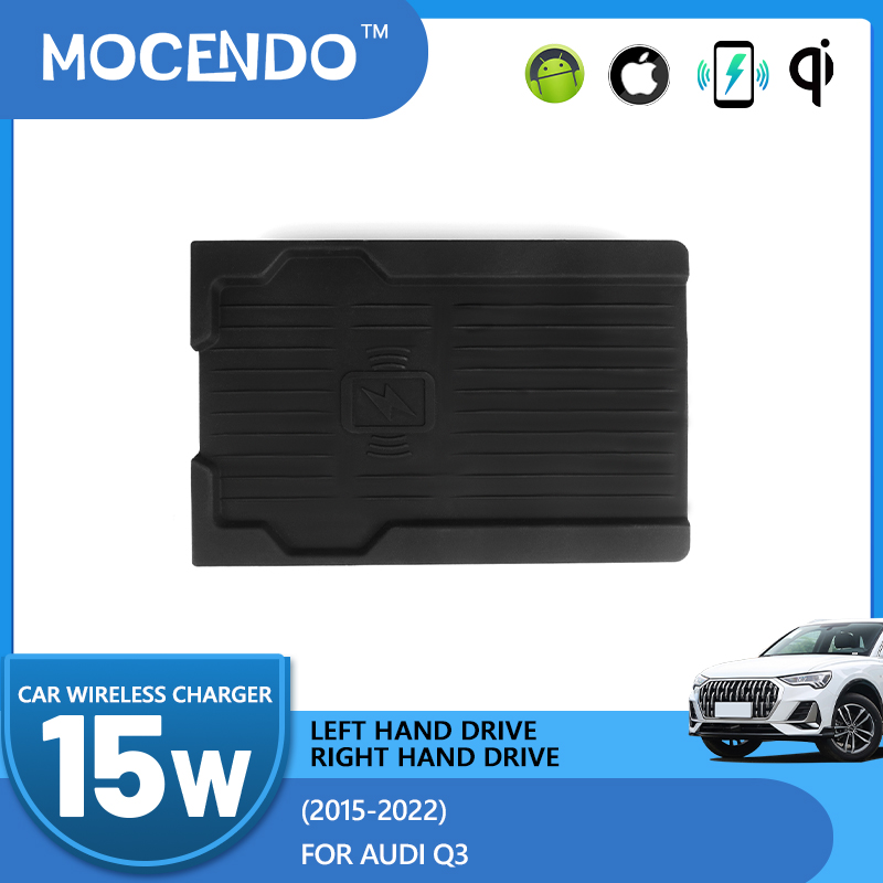 Wireless Car Charger Mount Fast Charging - Caricatore Wireless per Auto 15W, Base
