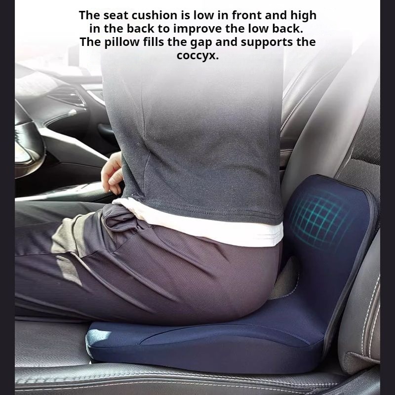 Sedile principale per conducen - Memory Foam Car Neck Pillow Lumbar Support recensione e prezzo