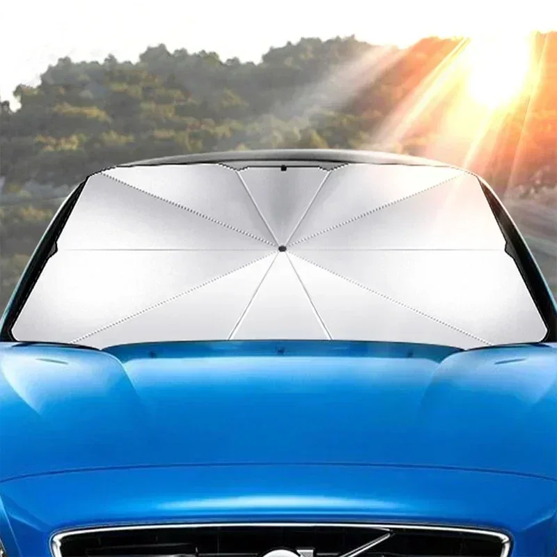 Parasole per Auto, Copertura A - Car Sunshade Windshield Umbrella Foldable recensione e prezzo