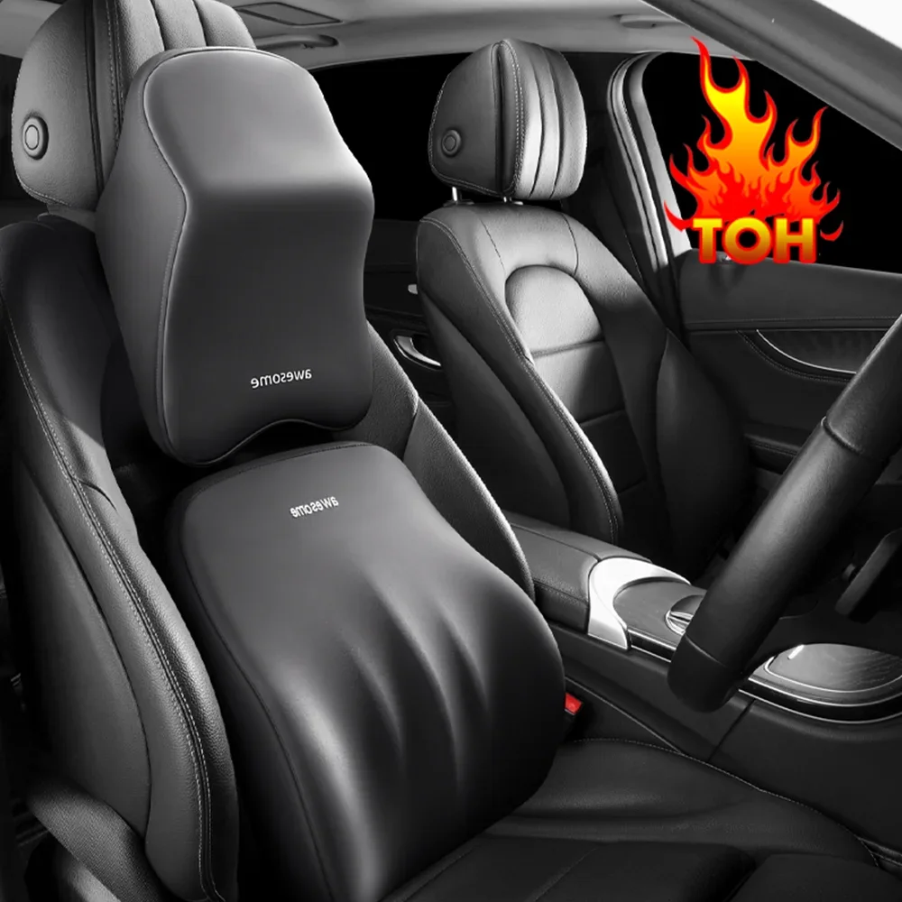 NUOVO Supporto per la schiena  - Memory Foam Car Neck Pillow Lumbar Support recensione e prezzo