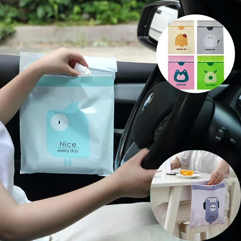Sacchetti per Rifiuti Auto 15  - Waterproof Car Trash Can With Lid recensione e prezzo