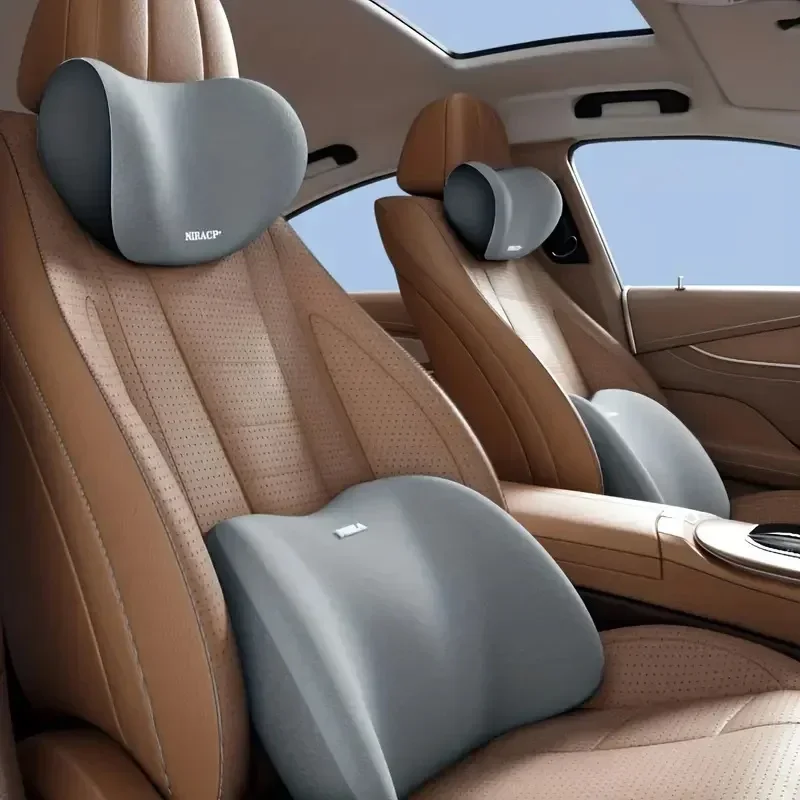 Cuscino per il Collo in Memory - Memory Foam Car Neck Pillow Lumbar Support recensione e prezzo