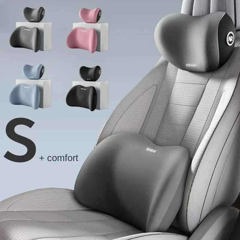 Cuscino per il Collo in Memory - Memory Foam Car Neck Pillow Lumbar Support recensione e prezzo