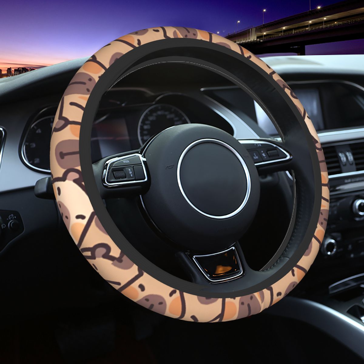 Coprivolante per auto Capybara - Car Steering Wheel Cover Anti Slip Breathable recensione e prezzo