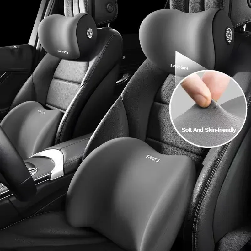 Poggiatesta per auto Supporto  - Memory Foam Car Neck Pillow Lumbar Support recensione e prezzo