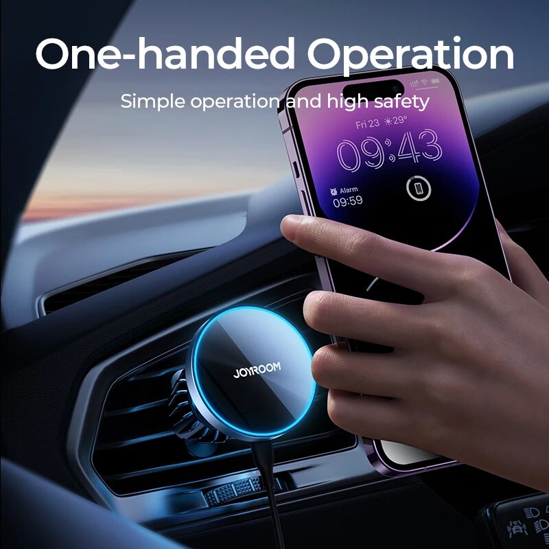 Joyroom Supporto magnetico per - Wireless Car Charger Mount Fast Charging recensione e prezzo