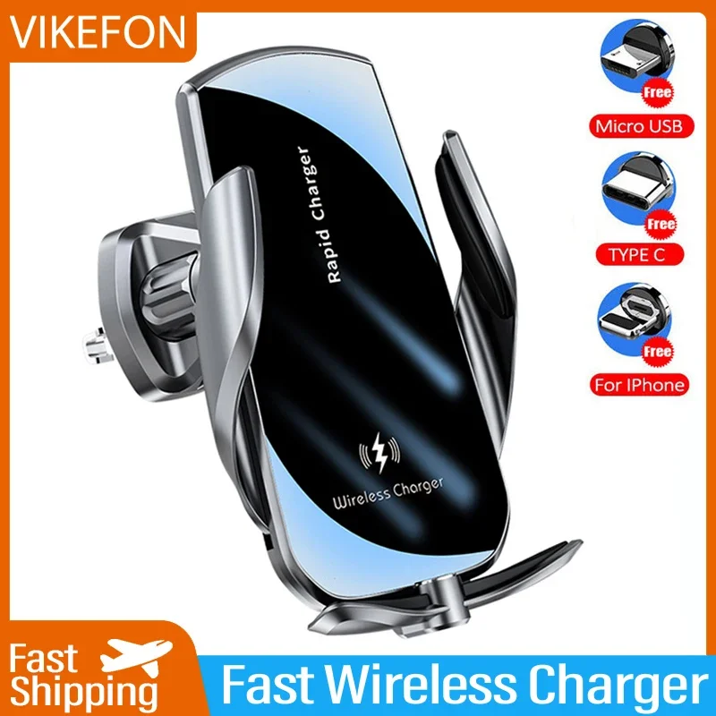 Caricabatterie Wireless VIKEFO - Wireless Car Charger Mount Fast Charging recensione e prezzo