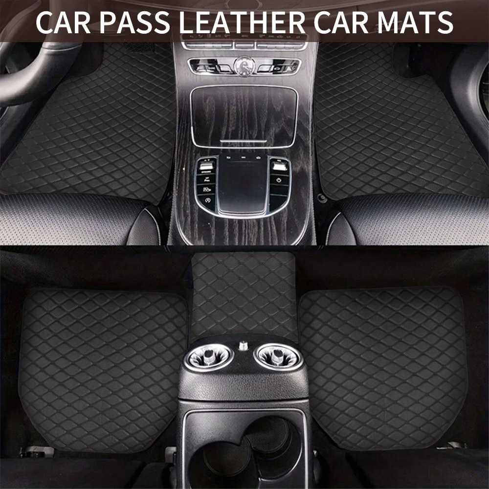 Tappetini universali in pelle  - Car Floor Mats Universal Waterproof Leather recensione e prezzo