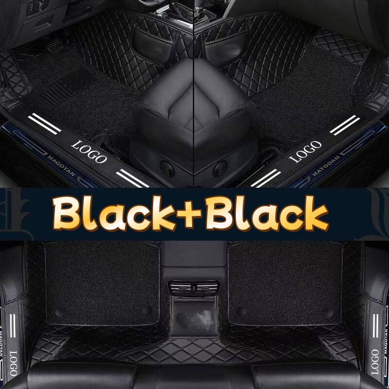 Tappetini Auto in Pelle PVC di - Car Floor Mats Universal Waterproof Leather recensione e prezzo