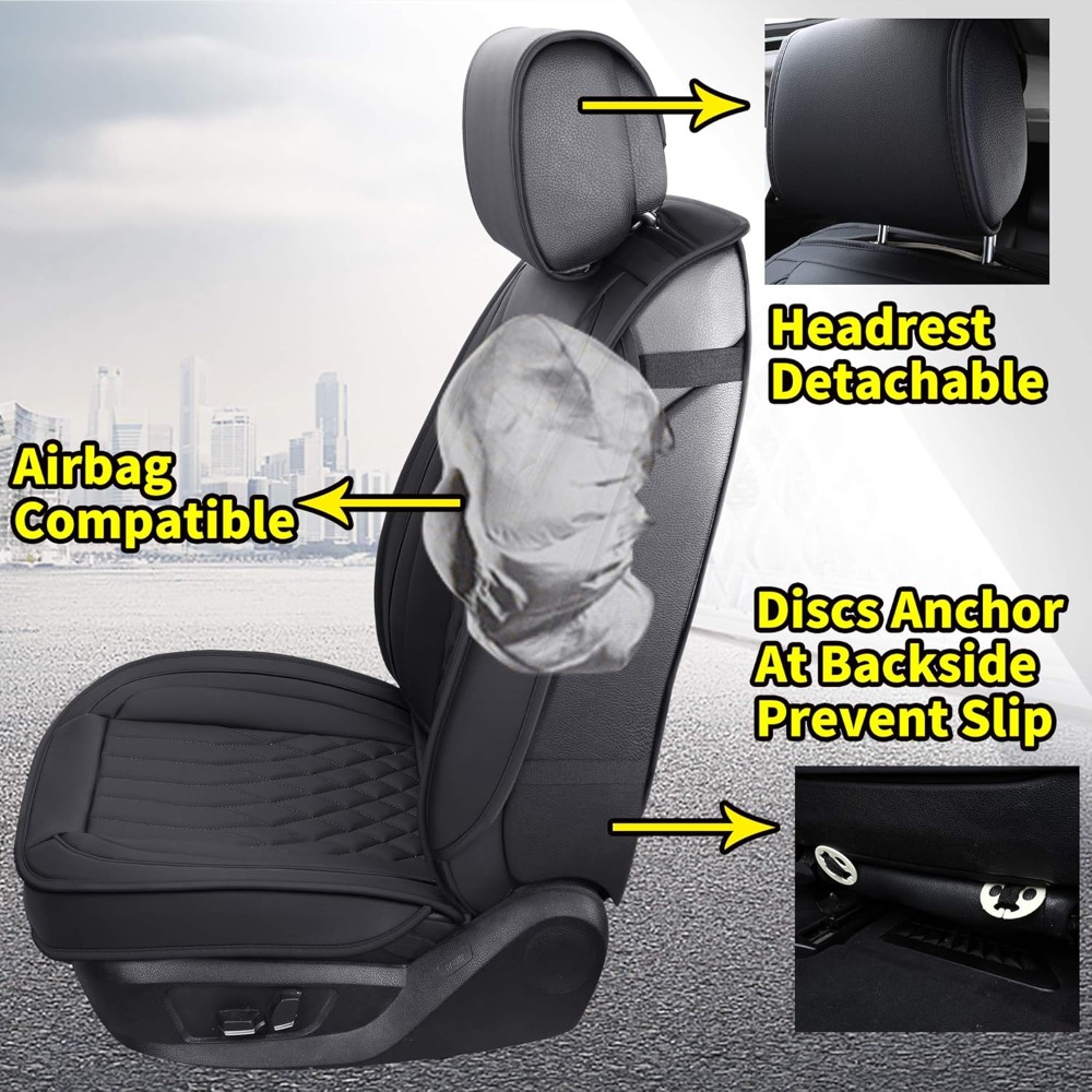 Set completo di coprisedili pe - Leather Car Seat Covers Full Set Universal recensione e prezzo