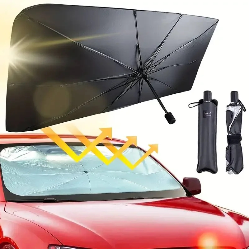 Parasole per auto Parabrezza O - Car Sunshade Windshield Umbrella Foldable recensione e prezzo
