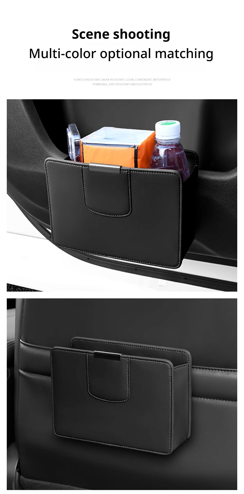 Cestino per Rifiuti da Auto in - Waterproof Car Trash Can With Lid recensione e prezzo