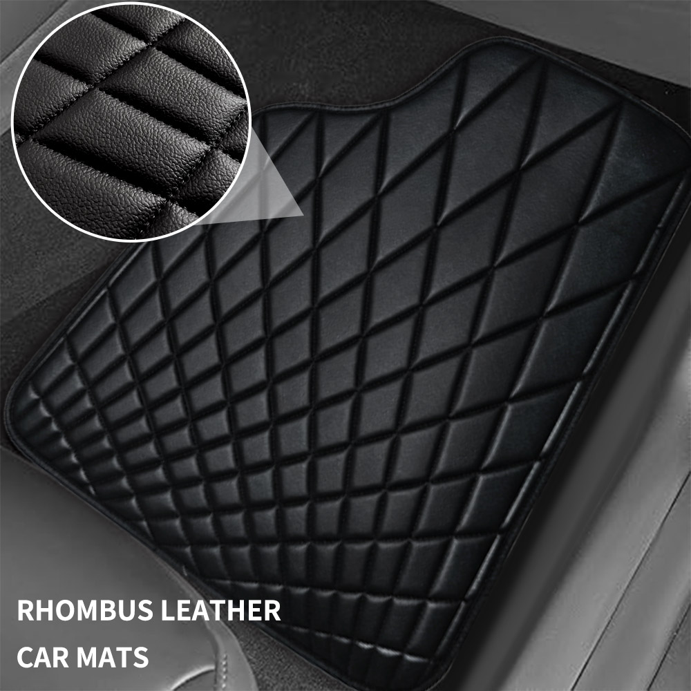 CAR PASS Set Universale di 5 T - Car Floor Mats Universal Waterproof Leather recensione e prezzo