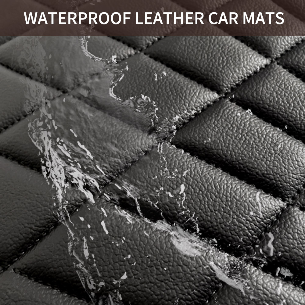 CAR PASS Set Universale di 5 T - Car Floor Mats Universal Waterproof Leather recensione e prezzo