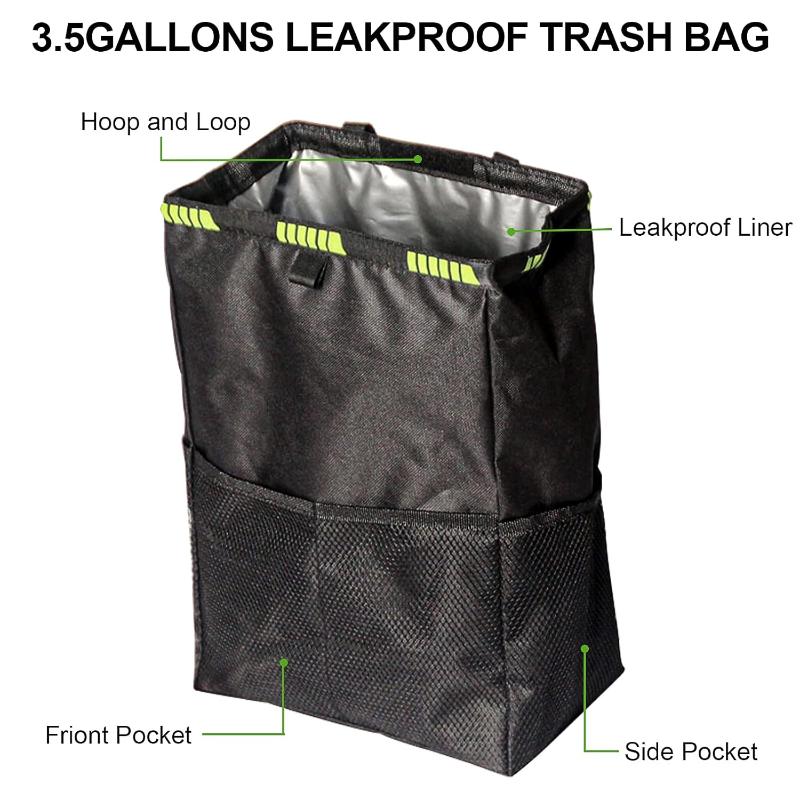 Cestino per Rifiuti da Auto Se - Waterproof Car Trash Can With Lid recensione e prezzo
