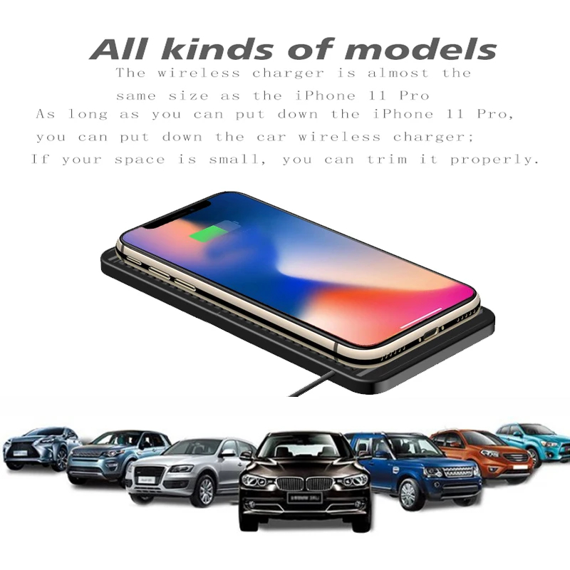Tappetino per caricabatteria d - Wireless Car Charger Mount Fast Charging recensione e prezzo