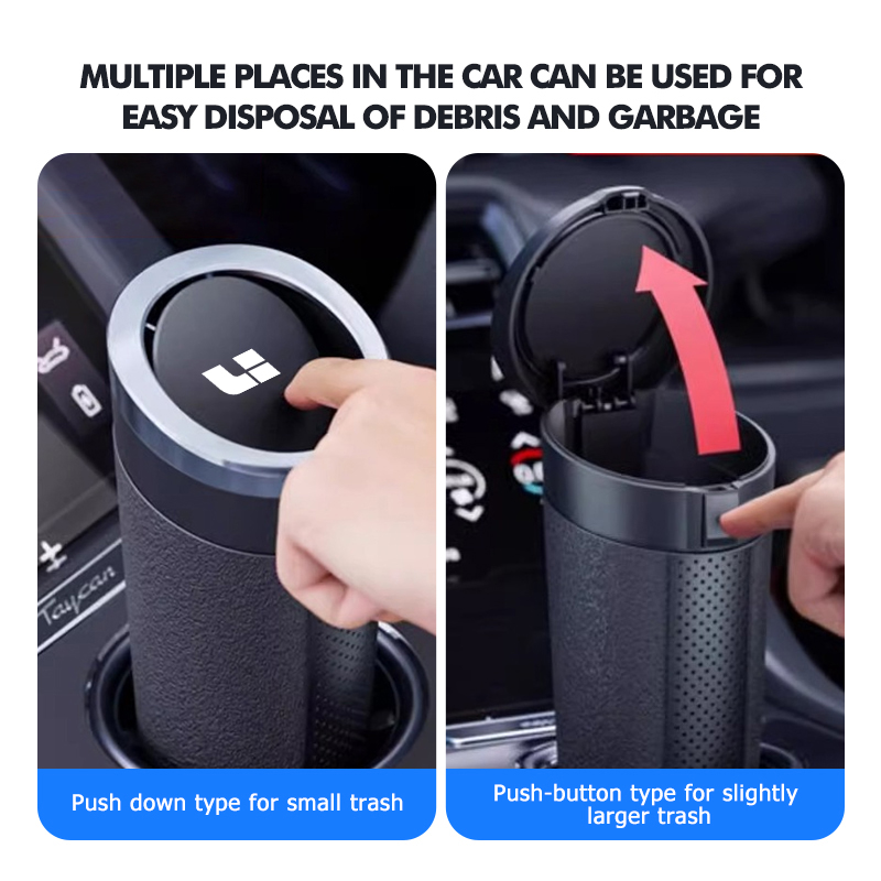 Cestino per auto resistente e  - Waterproof Car Trash Can With Lid recensione e prezzo
