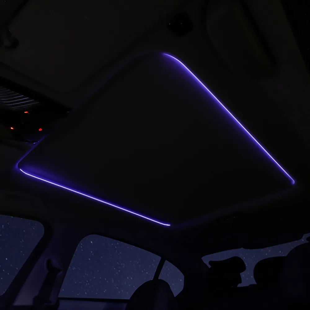 2 pz 110cm tetto apribile LED  - Led Ambient Interior Car Lights App Control recensione e prezzo