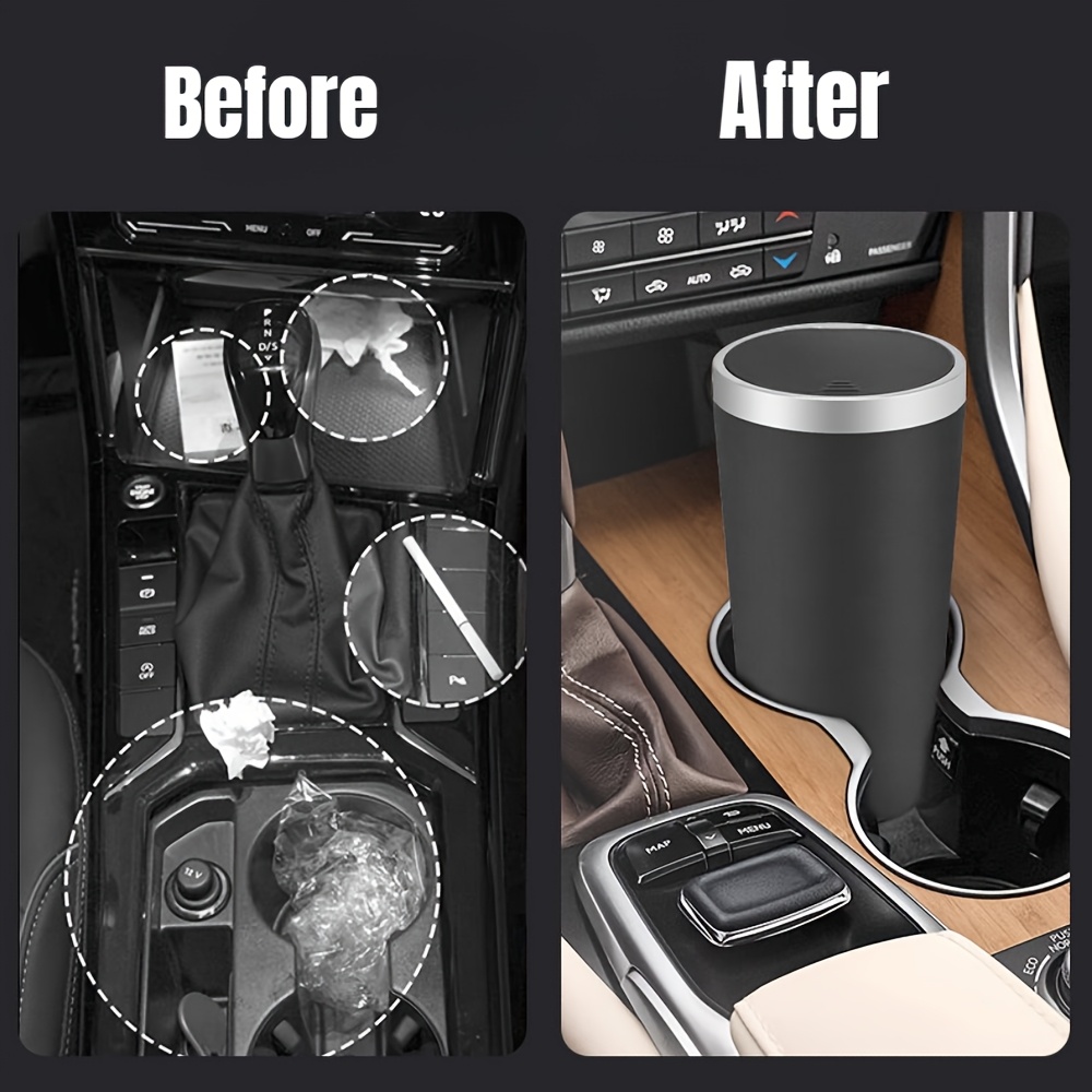 Mini bidone della spazzatura p - Waterproof Car Trash Can With Lid recensione e prezzo