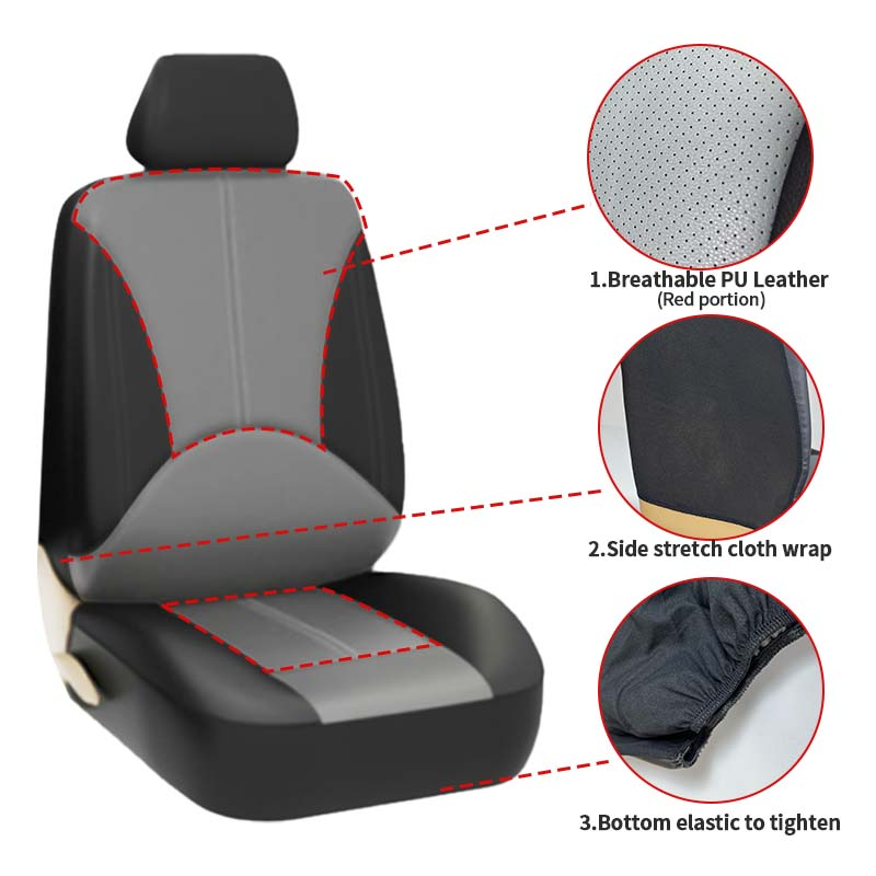 Coprisedili per Auto a 5 Posti - Leather Car Seat Covers Full Set Universal recensione e prezzo