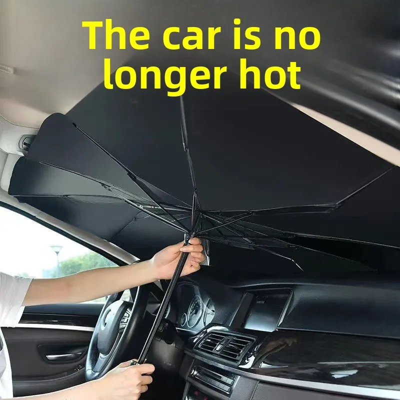 Parasole pieghevole per parabr - Car Sunshade Windshield Umbrella Foldable recensione e prezzo