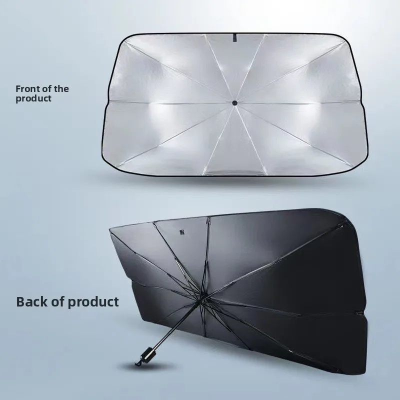 Parasole pieghevole per parabr - Car Sunshade Windshield Umbrella Foldable recensione e prezzo