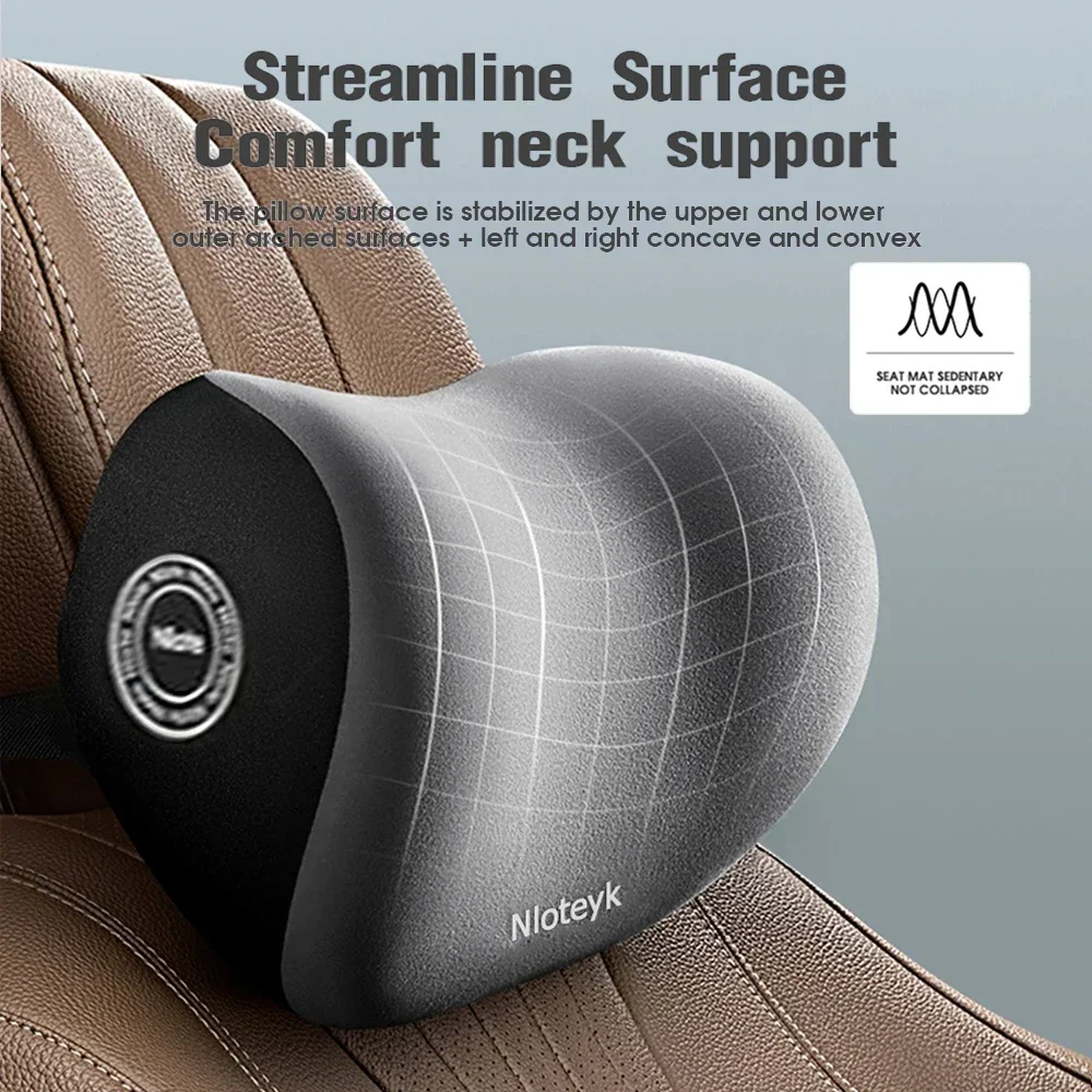 Set Cuscino per Collo e Suppor - Memory Foam Car Neck Pillow Lumbar Support recensione e prezzo