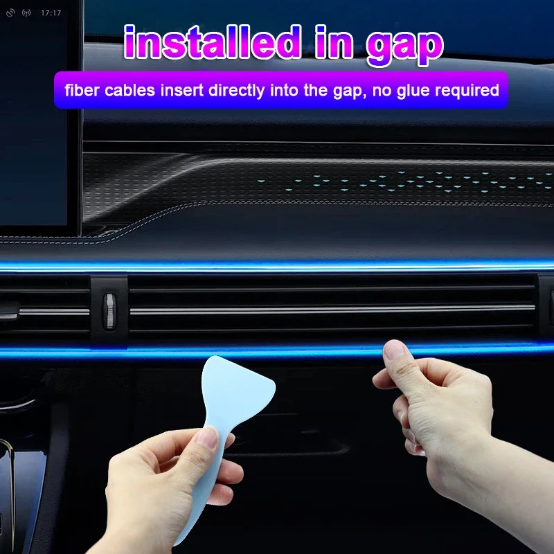 Luce d'atmosfera interna per a - Led Ambient Interior Car Lights App Control recensione e prezzo