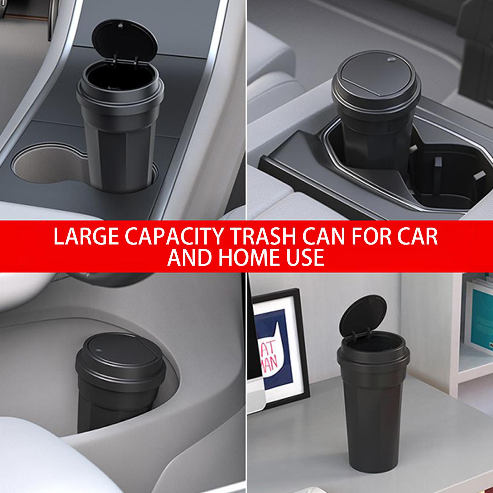 Portabicchieri per bidone dell - Waterproof Car Trash Can With Lid recensione e prezzo