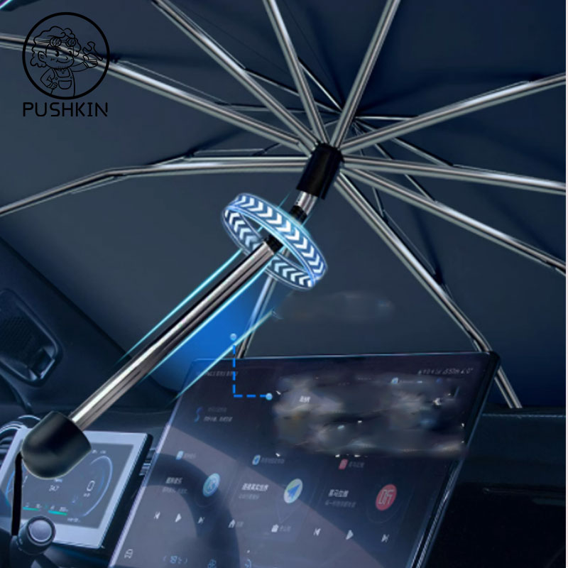 Parasole Pieghevole a Ombrello - Car Sunshade Windshield Umbrella Foldable recensione e prezzo