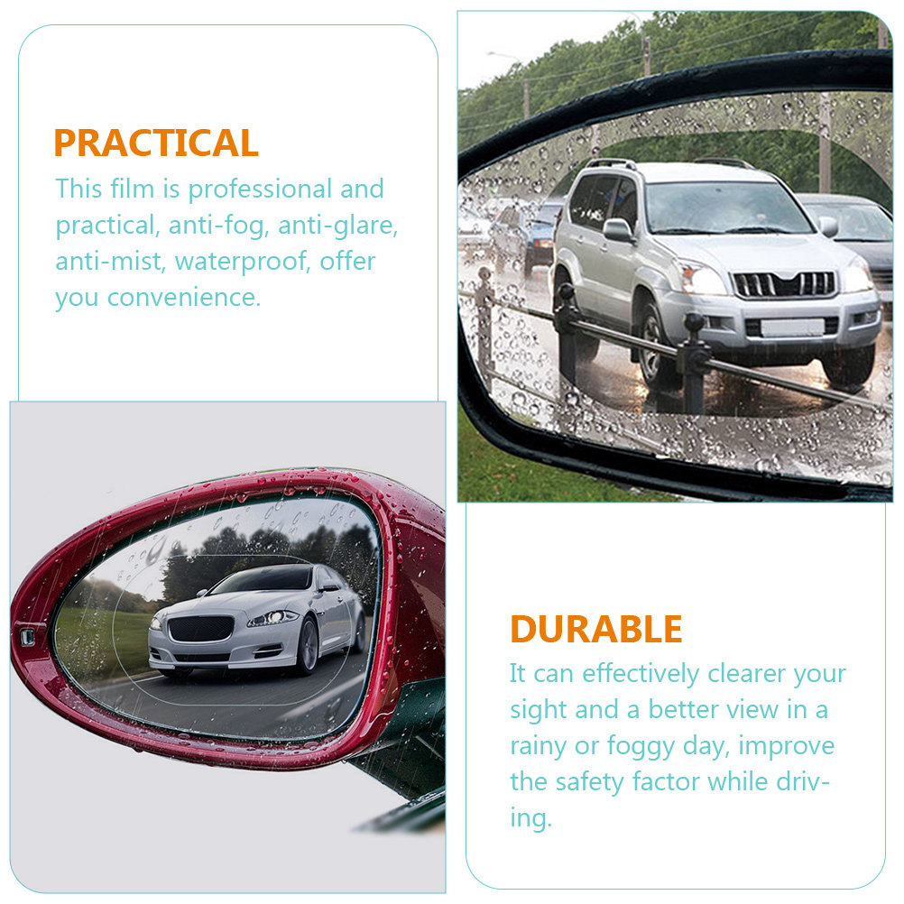 5 Paia di Pellicole Antipioggi - Anti Glare Car Rearview Mirror Film recensione e prezzo