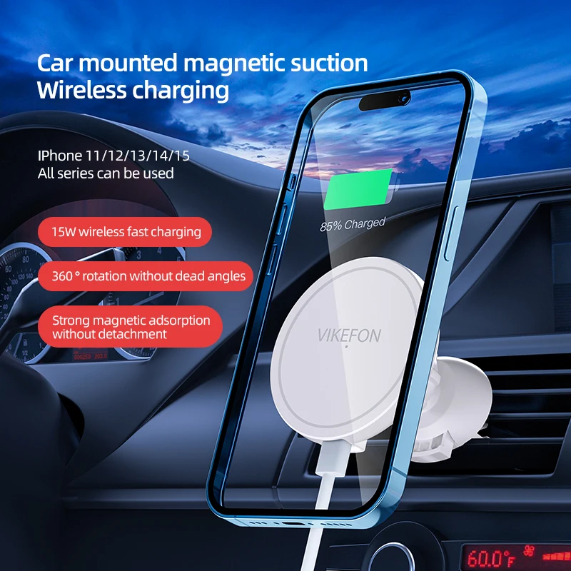Caricatore Wireless Magnetico  - Magnetic Phone Holder For Car Vent recensione e prezzo