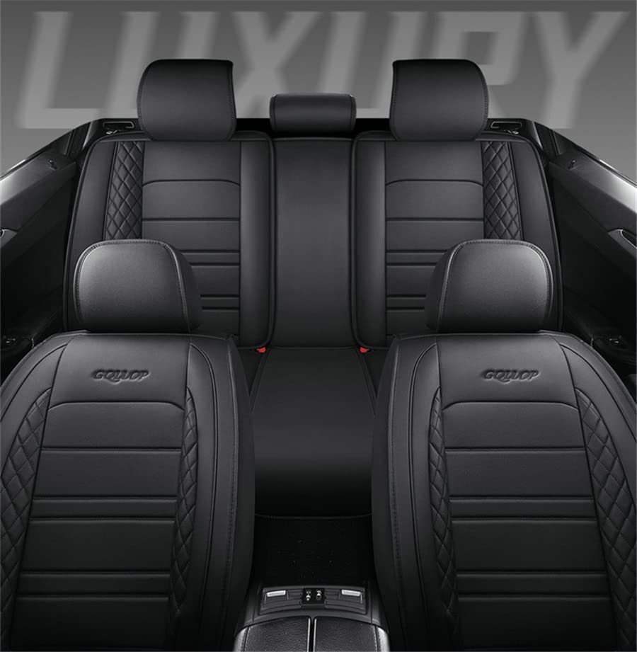 Fodera per cuscino per sedile  - Leather Car Seat Covers Full Set Universal recensione e prezzo