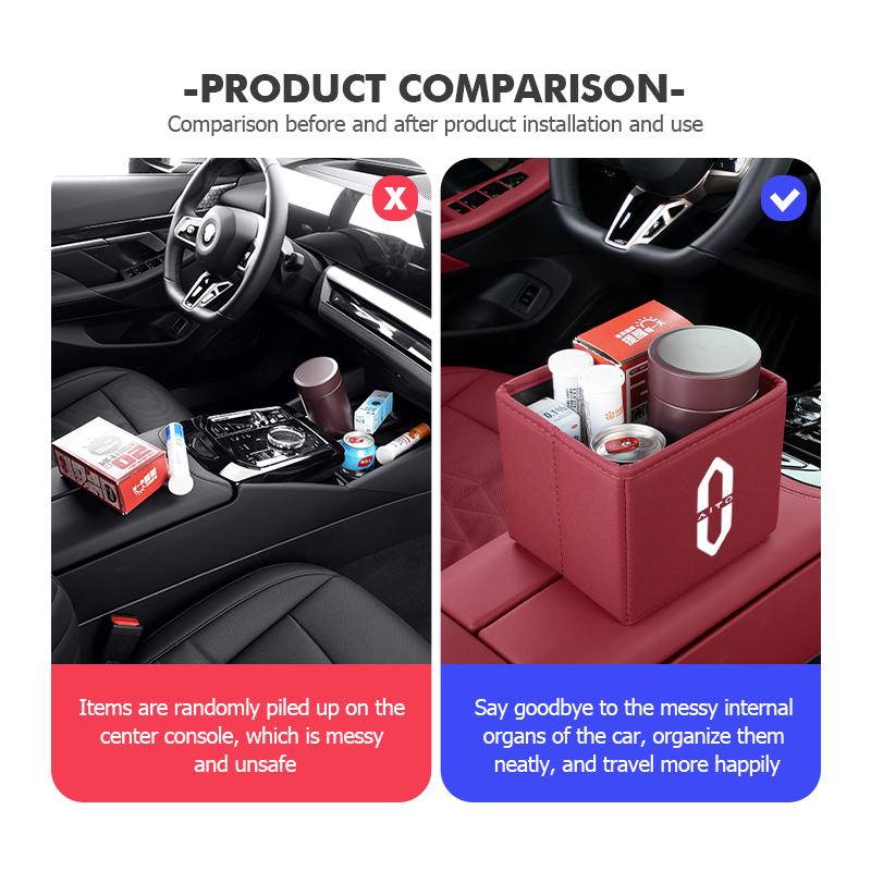 Cestino per auto pieghevole, b - Waterproof Car Trash Can With Lid recensione e prezzo