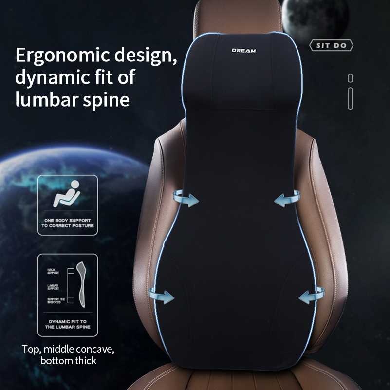 Memory Foam Poggiatesta per au - Memory Foam Car Neck Pillow Lumbar Support recensione e prezzo