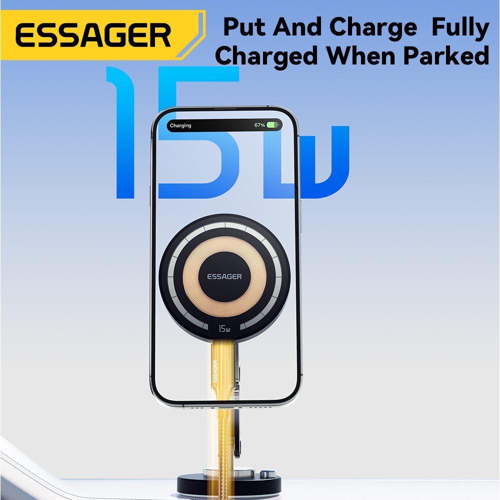 Essager caricatore Wireless ma - Wireless Car Charger Mount Fast Charging recensione e prezzo