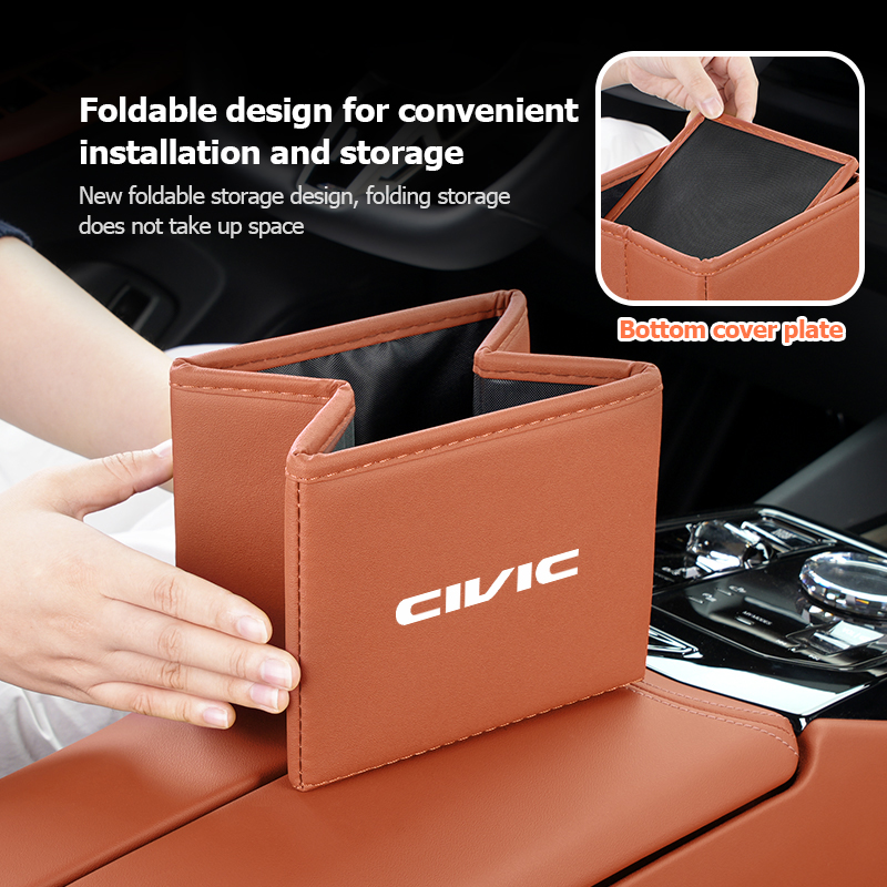 Cestino per auto pieghevole, b - Waterproof Car Trash Can With Lid recensione e prezzo