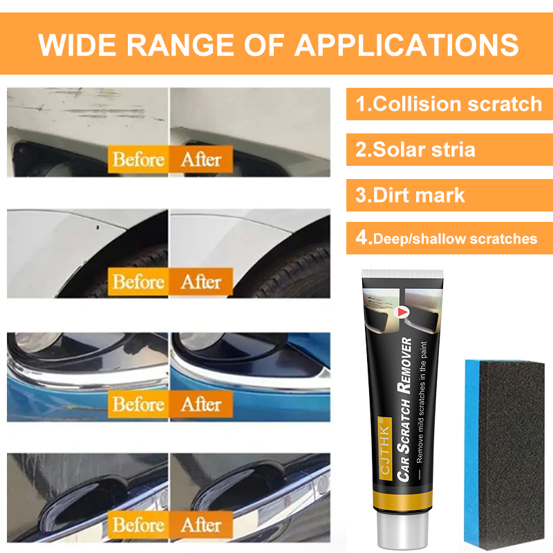 Strumenti per la Cura della Ve - Car Scratch Repair Polishing Wax Paste recensione e prezzo