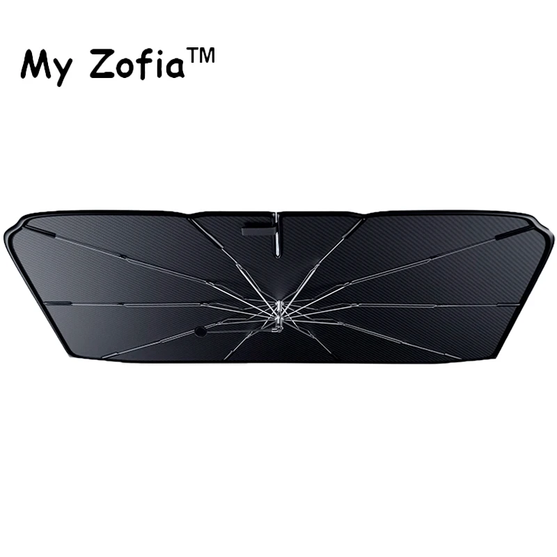 Parasole Pieghevole a Ombrello - Car Sunshade Windshield Umbrella Foldable recensione e prezzo