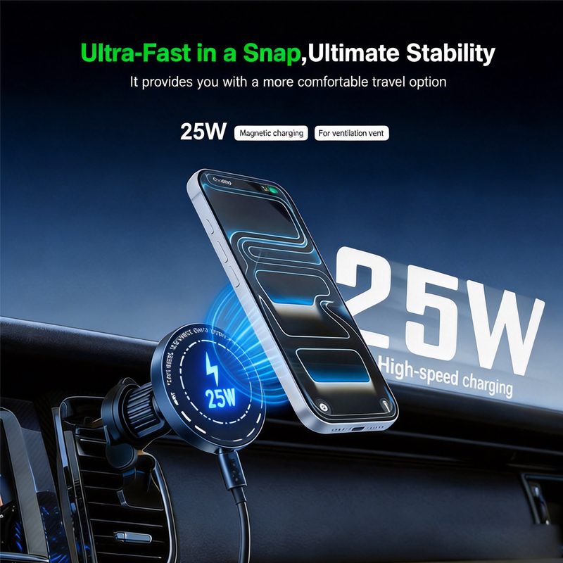 Potente Caricabatterie Wireles - Magnetic Phone Holder For Car Vent recensione e prezzo