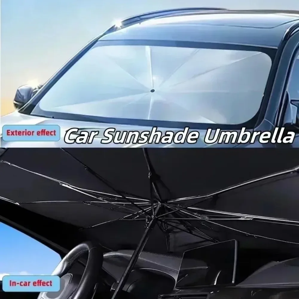 Parasole Pieghevole per Auto,  - Car Sunshade Windshield Umbrella Foldable recensione e prezzo