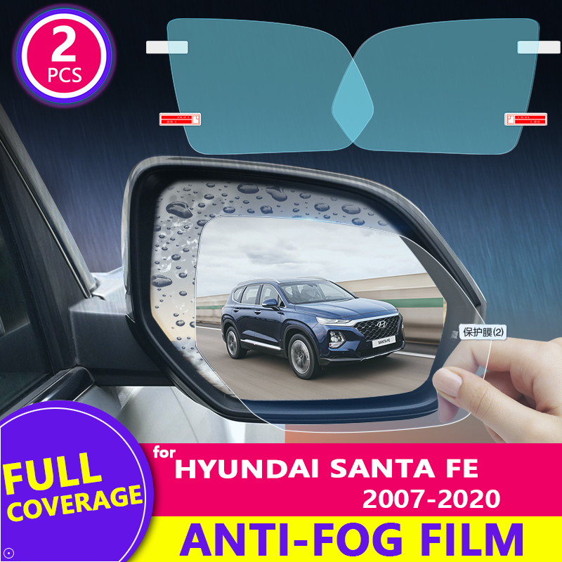 Per Hyundai Santa Fe 2007-2020 - Anti Glare Car Rearview Mirror Film recensione e prezzo