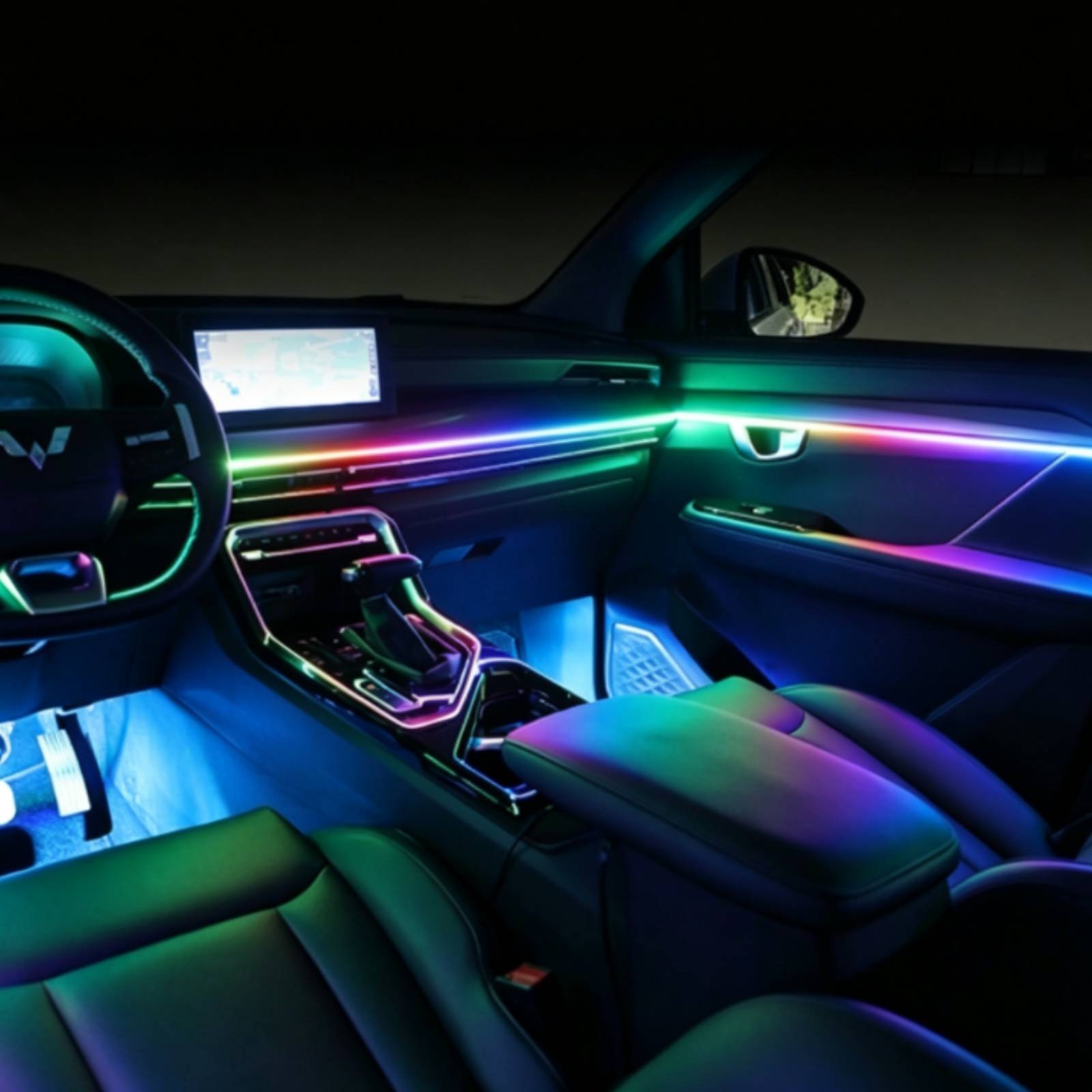 Kit di Illuminazione Ambiental - Led Ambient Interior Car Lights App Control recensione e prezzo